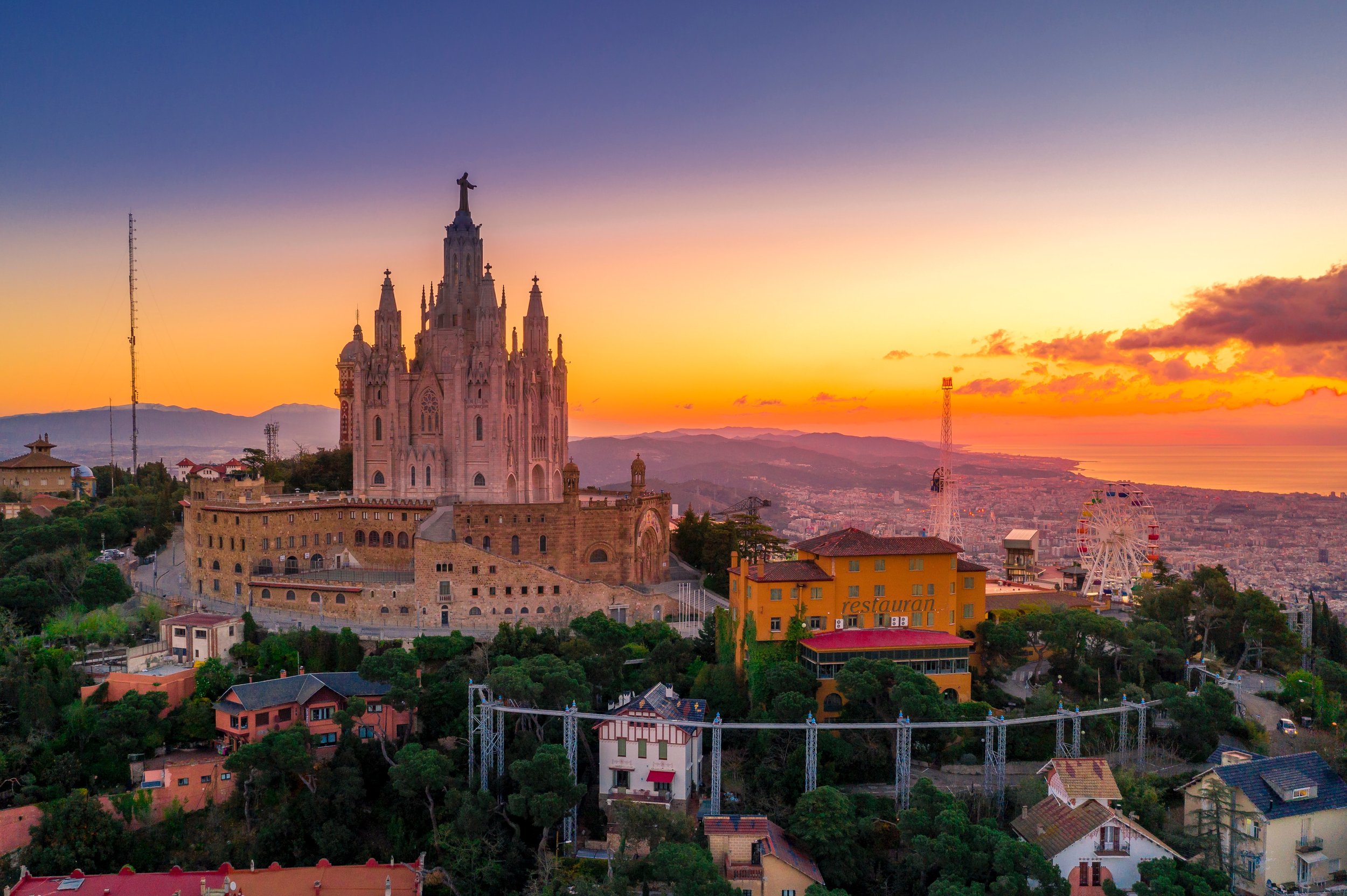 A hidden sunset location in Barcelona